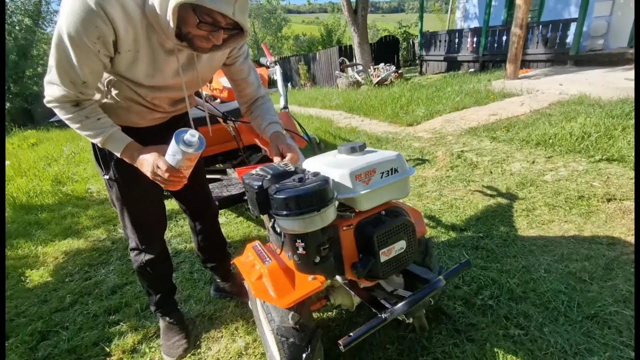 Schimb Ulei Motosapatoare Ruris 731k La Casuta din Padure !