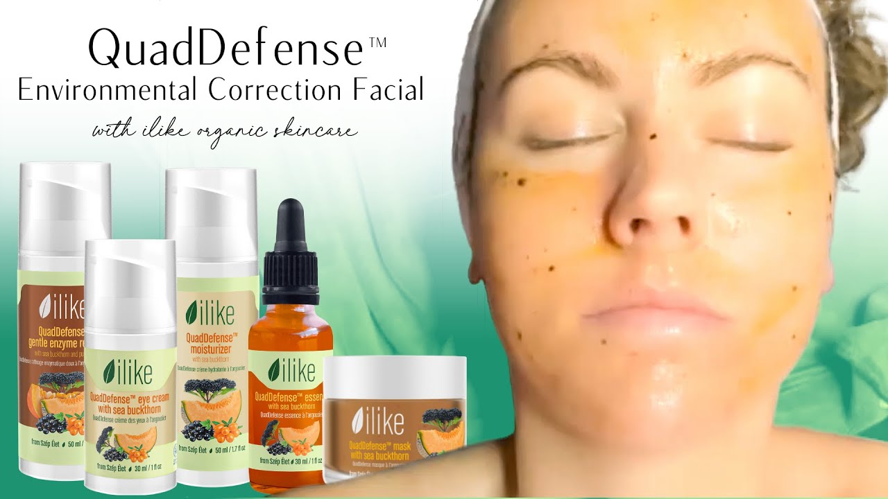 QuadDefense™ Environmental Correction Facial | ilike organic skincare