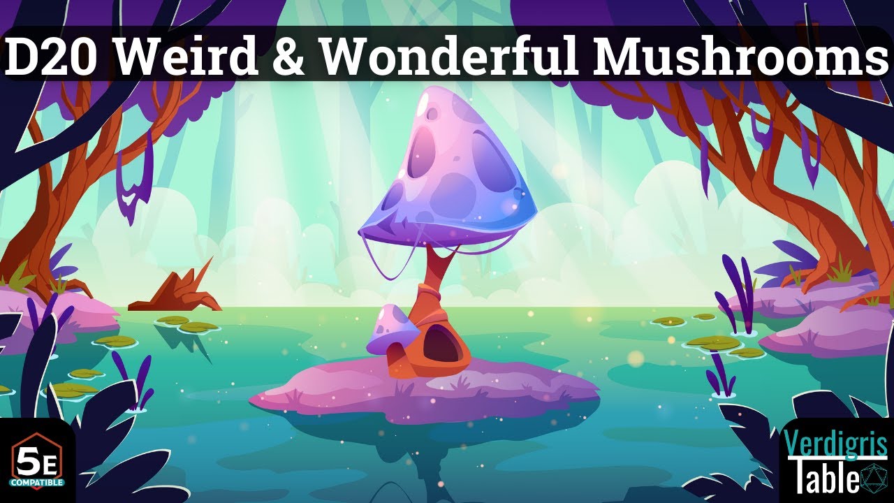 Magic Mushrooms for your D&D game