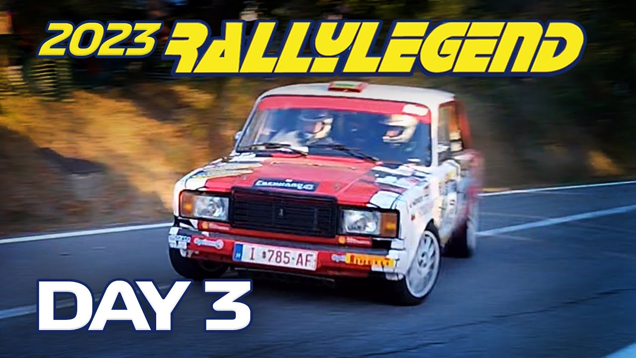 Rally Legend 2023 | San Marino | Day 3 | Drift, Mistakes, Donuts, Handbrakes, Flat out & Pure sound
