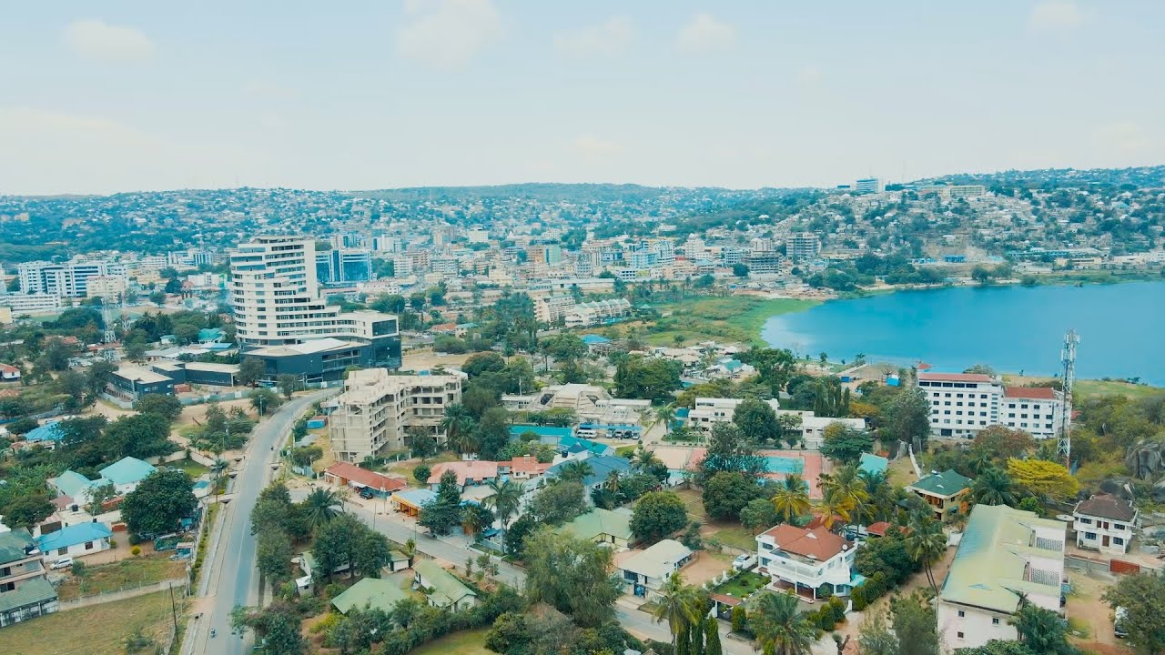 Mwanza Mjini Kati (Drone Footage)