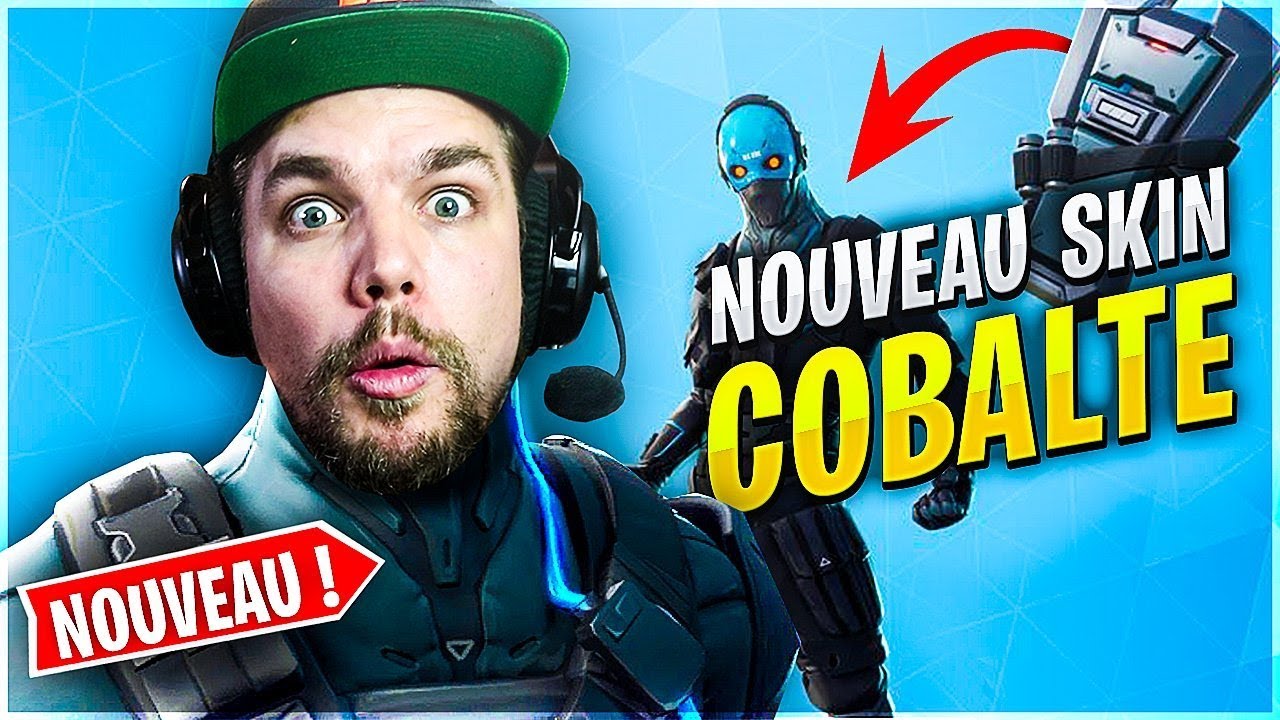 LE NOUVEAU SKIN COBALT SUR FORTNITE!
