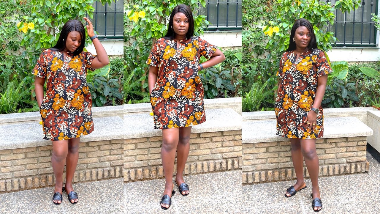Shift Dress with Pockets