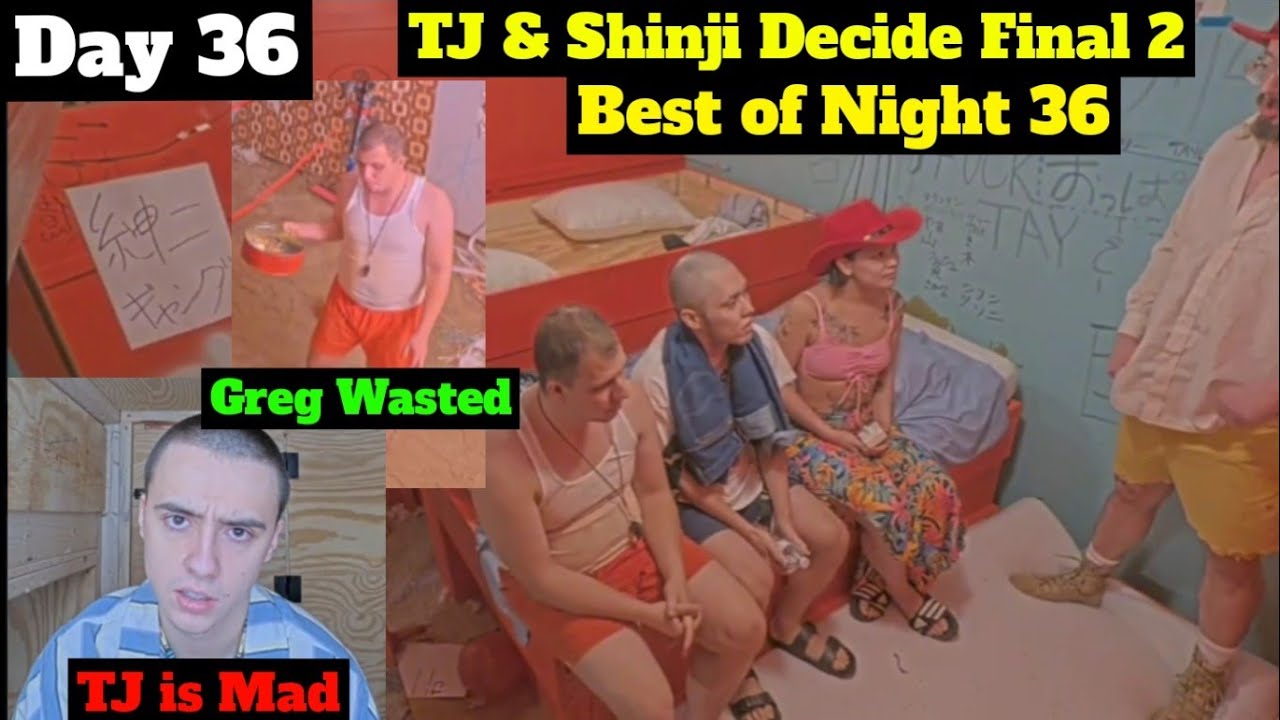 Fishtank Season 2: Day 36 - Best of Night 36 (TJ & Shinji Decide on Final 2)