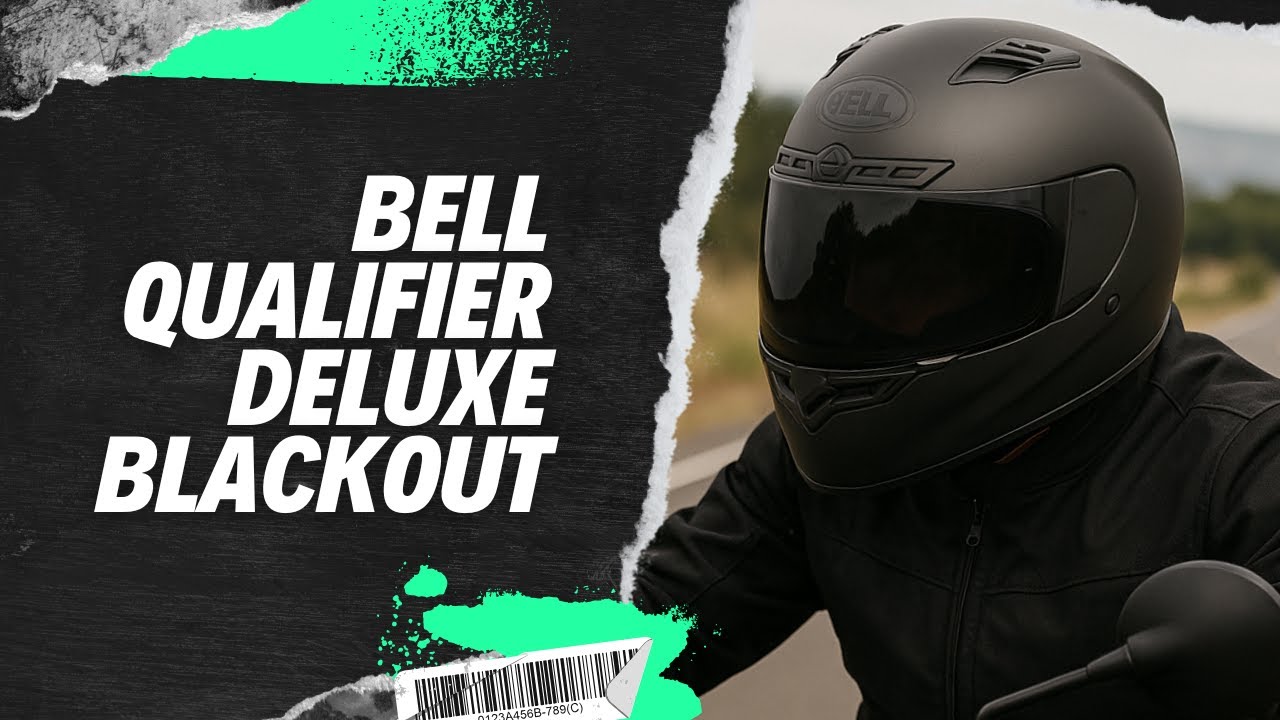 Unboxing the Bell Qualifier DLX Blackout Helmet – Matte Black Masterpiece