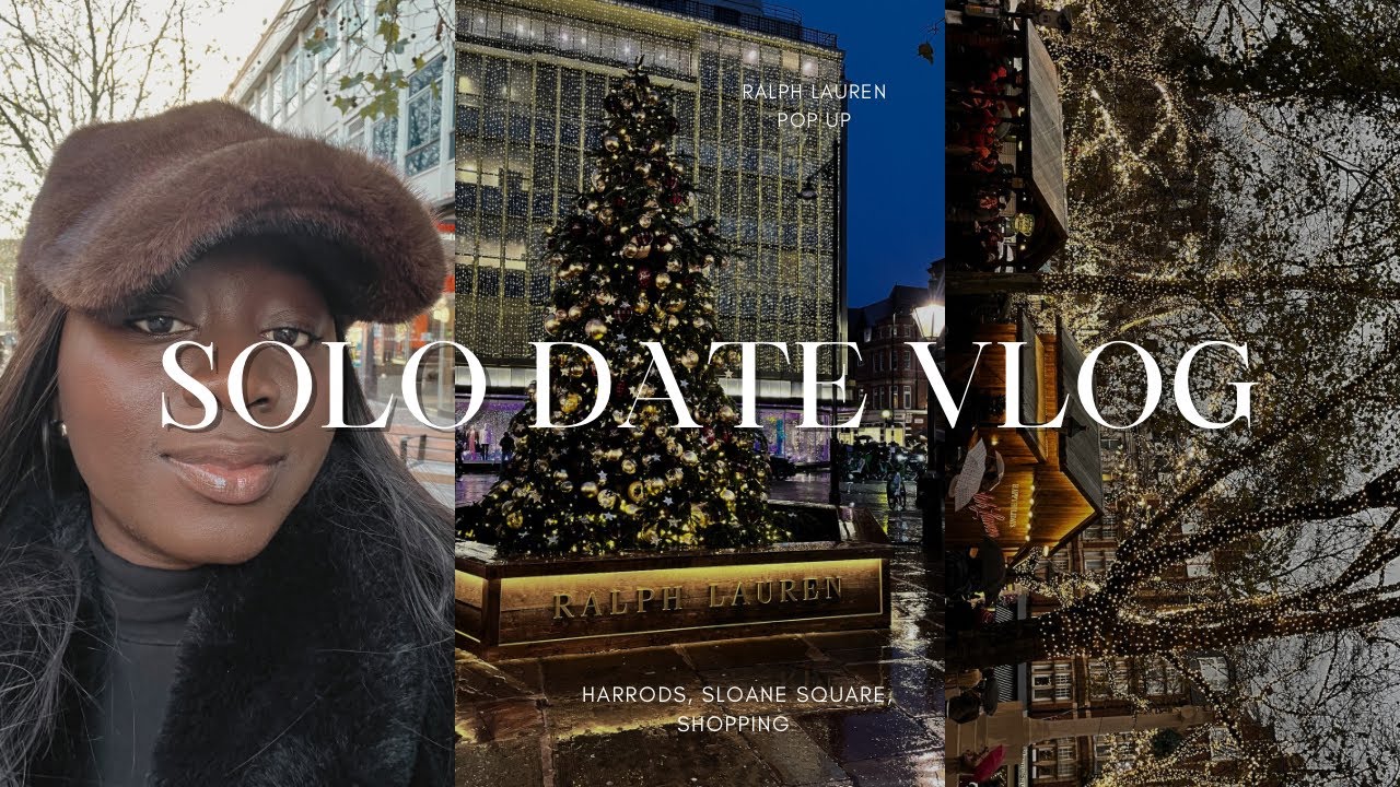 Solo Date in London ✨ Ralph Lauren Pop-Up, Sloane Square & Christmas Magic