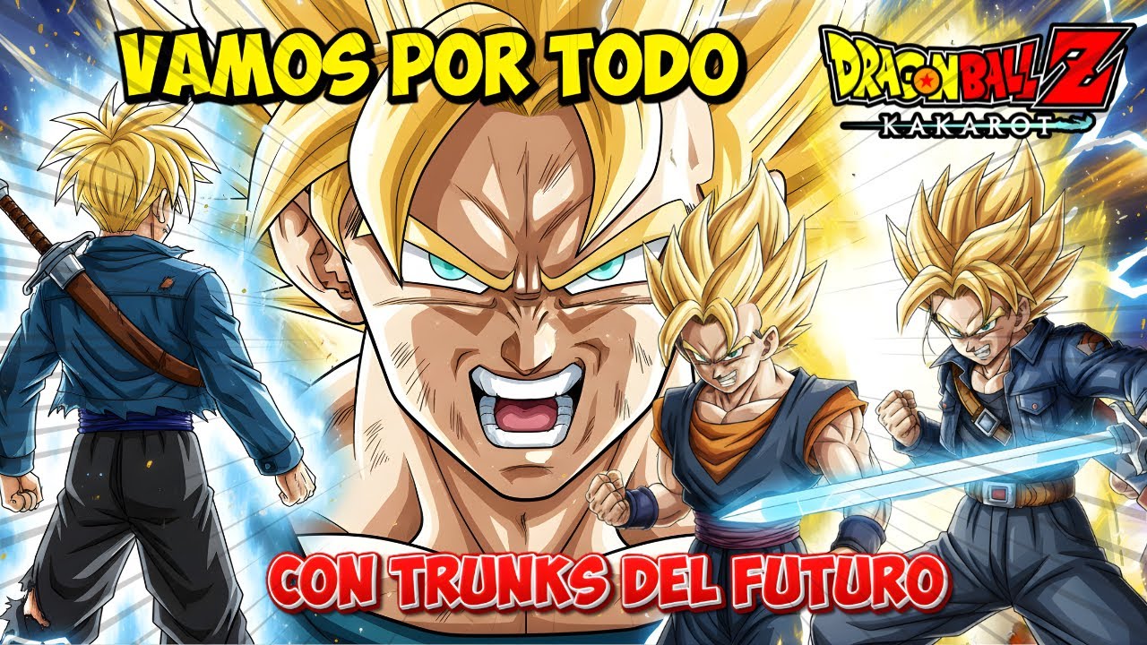 ⚔️ DESBLOQUEANDO todas las transformaciones de Trunks | DLC Completo