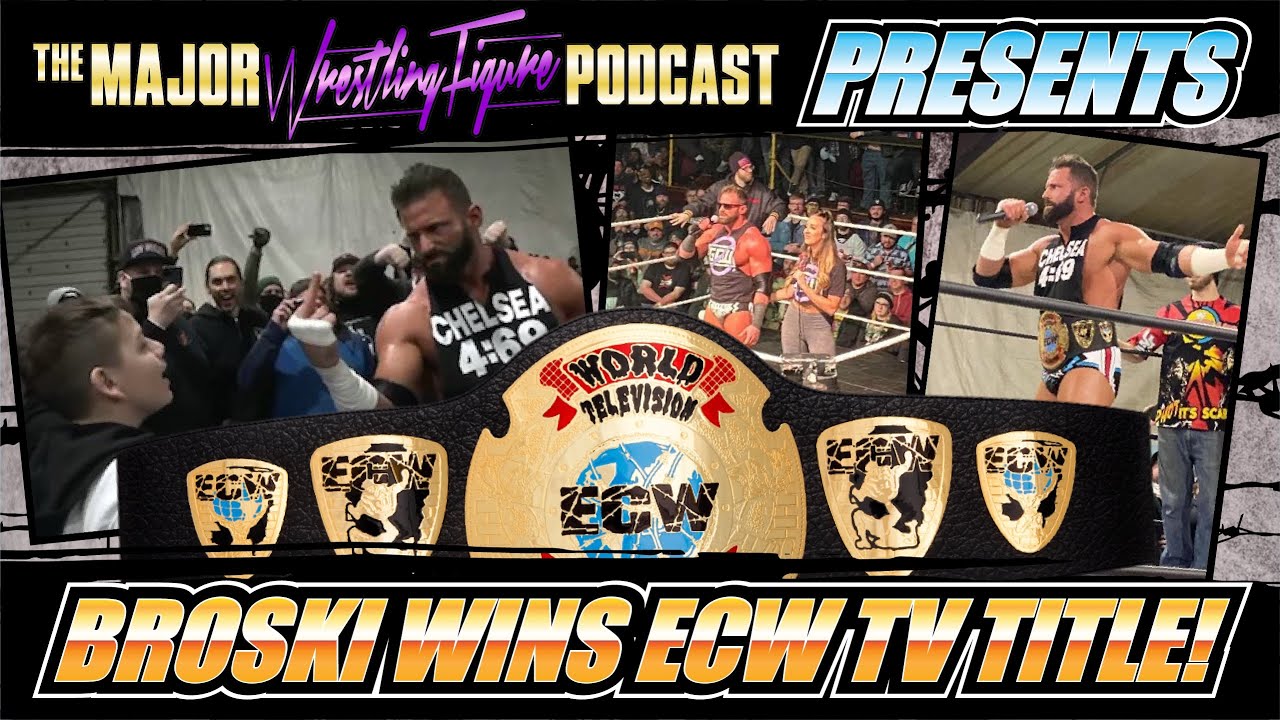 Broski Wins ECW TV Title