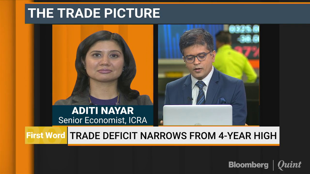 Interview of Aditi Nayar with Bloomberg Quint