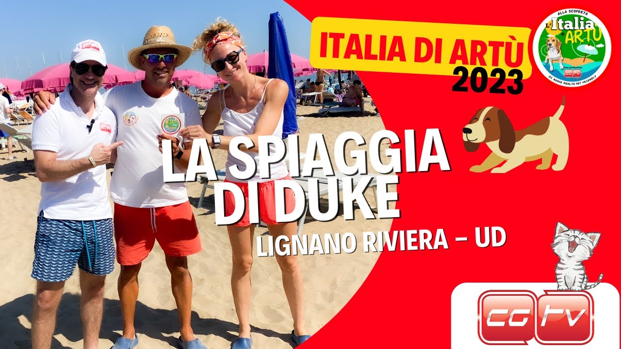 ITALIA DI ARTU 2023 - La spiaggia di Duke a Lignano Riviera - UD