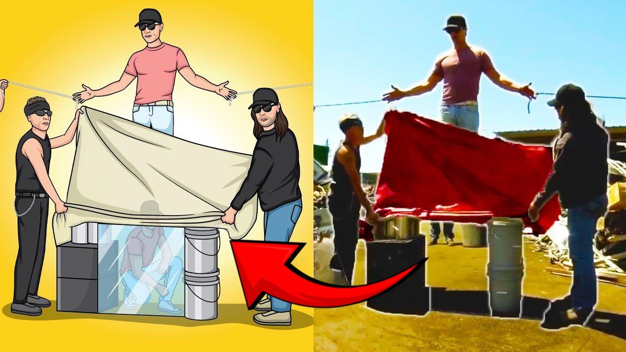 Criss Angel's Junkyard Vanish Magic Secret Revealed!