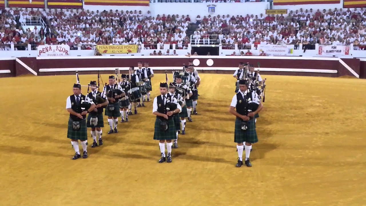f&eacute;ria dax 2013 pipe band aubigny