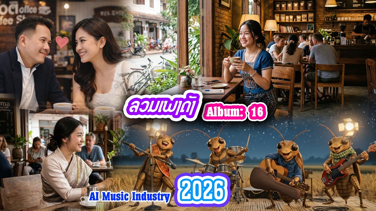 ລວມເພງດັງ 2026 | Album :16 【OFFICIAL AUDIO MV】 Anousone Entertainment