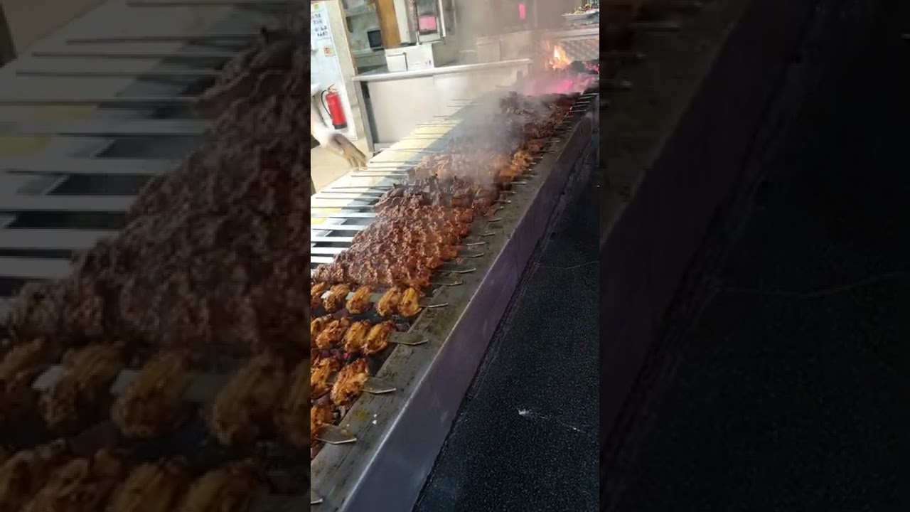 Live cooking Turkish food at Maedah Grill, E1 1ES