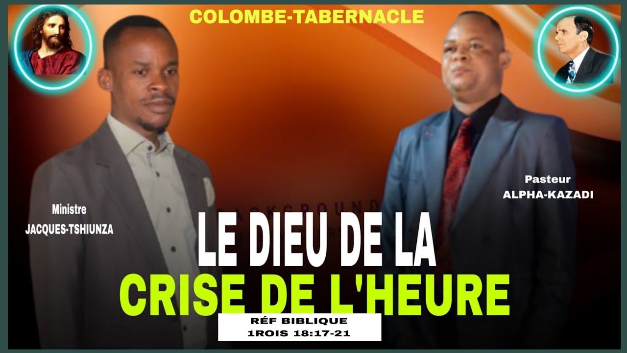 MERCREDI 11.02.2026   SUJET ; LE DIEU DE LA CRISE DE L'HEURE   MINISTRE  JACQUES TSHUNZA
