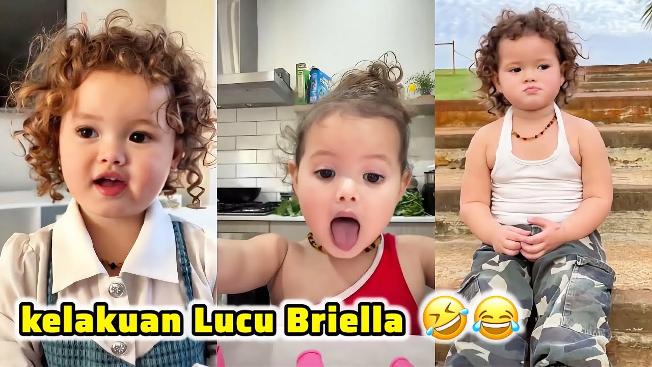 KELAKUAN LUCU BABY BRIELLA🤣 | JADI TNI KAH BABA😂😄
