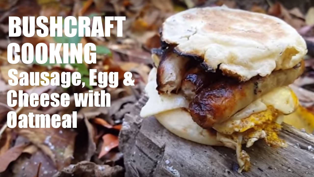 Bushcraft Cooking - Breakfast Sandwich | Adirondack Badger