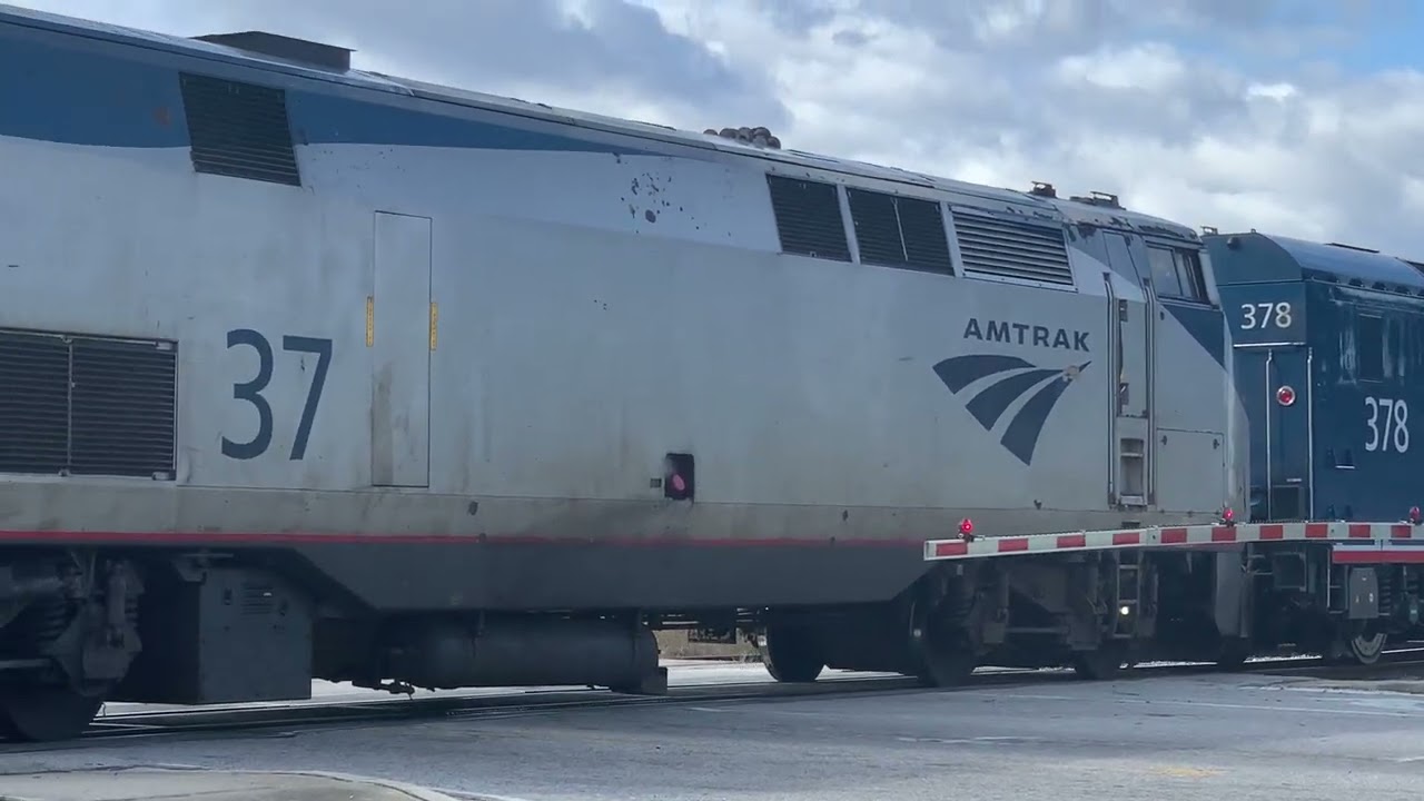 2026 01 03d Amtrak 40 Floridian depart Sebring FL