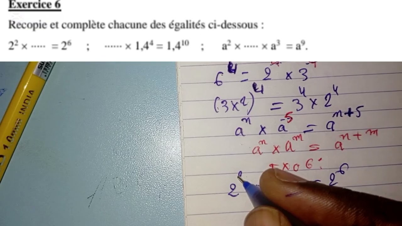 Révision puissance dans lD