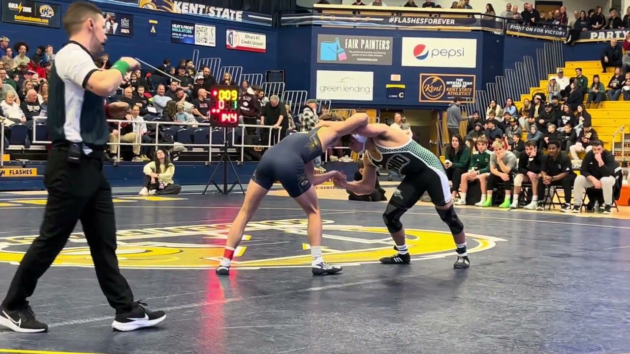 149 lbs Nate Roth, KSU vs Paul Woo, Ohio U 