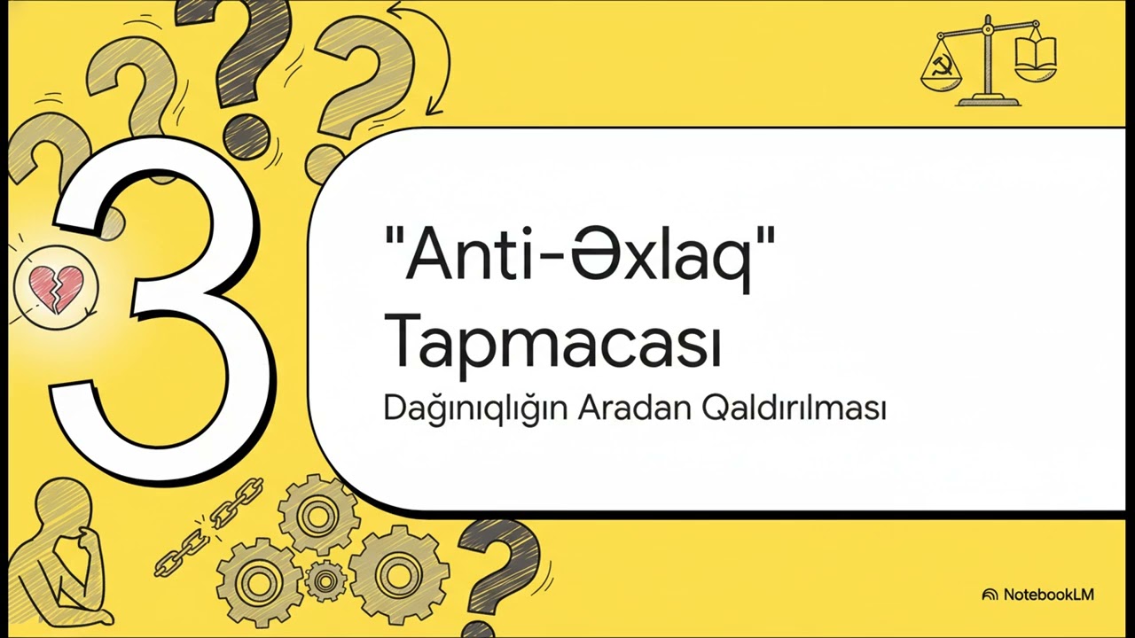 Marksizm, Əxlaq və Sosial Ədalət (Xülasə)