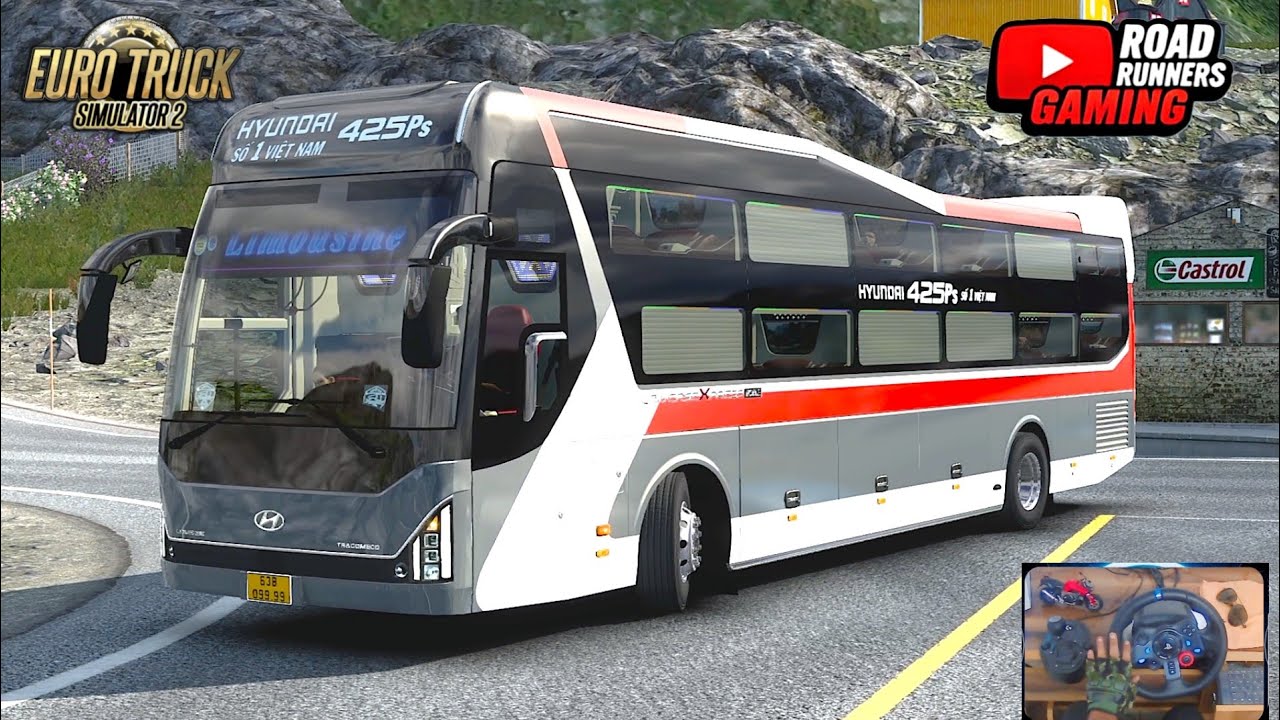 ETS2 1.51 Bus | Luxurious Hyundai Universe Sleeper Coach Bus | Promods 2.71 | Euro Truck Simulator 2