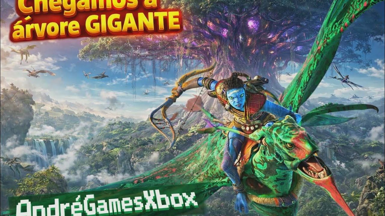 CHEGAMOS A ÁRVORE GIGANTE  Avatar