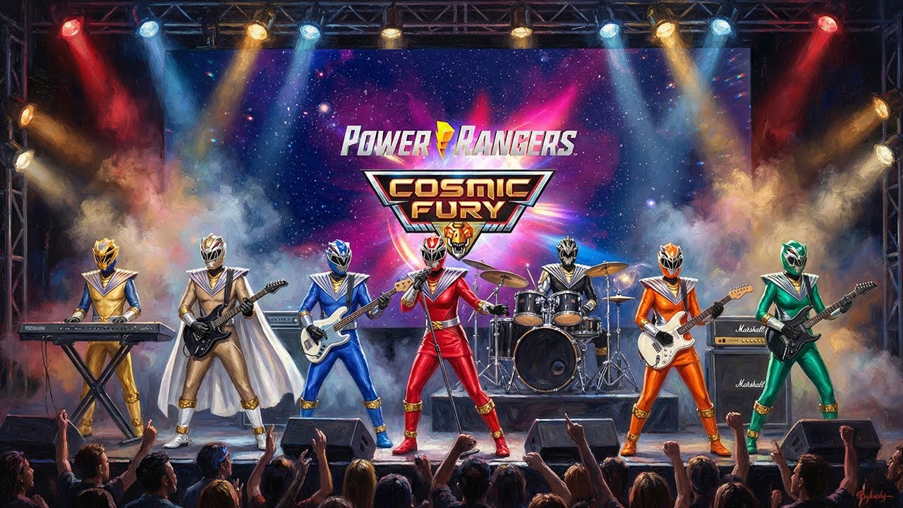 POWER RANGERS Cosmic Fury Theme Song - Rock Cover - Punk Style Soundtrack