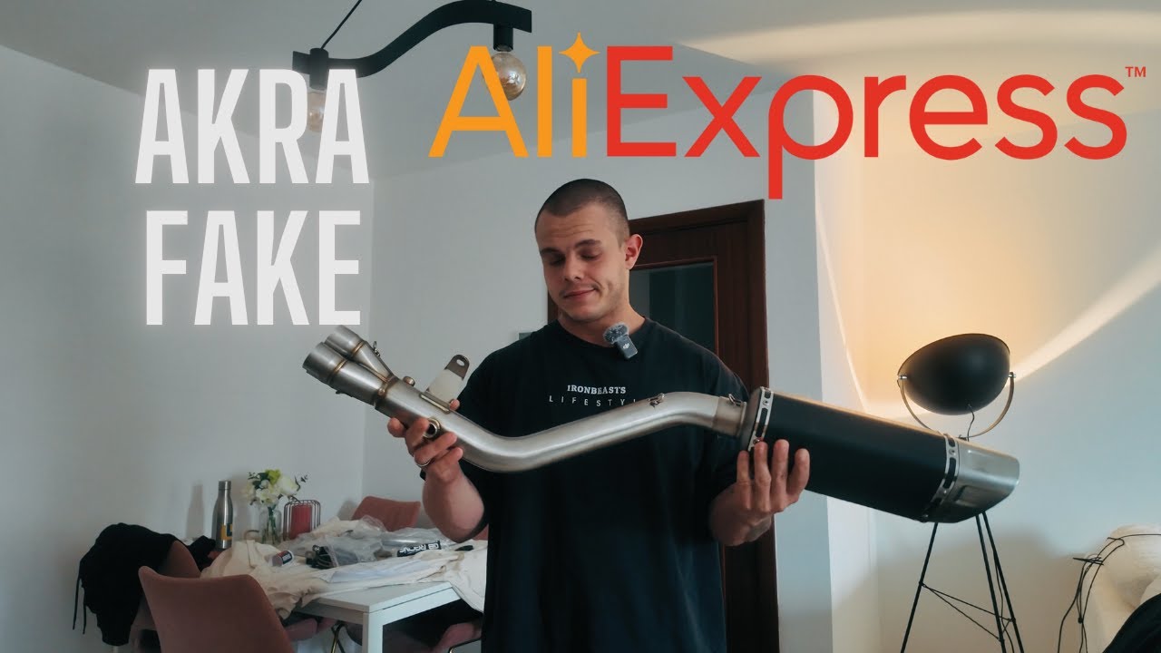 Akrapovic FAKE - a minha experiência 🧪