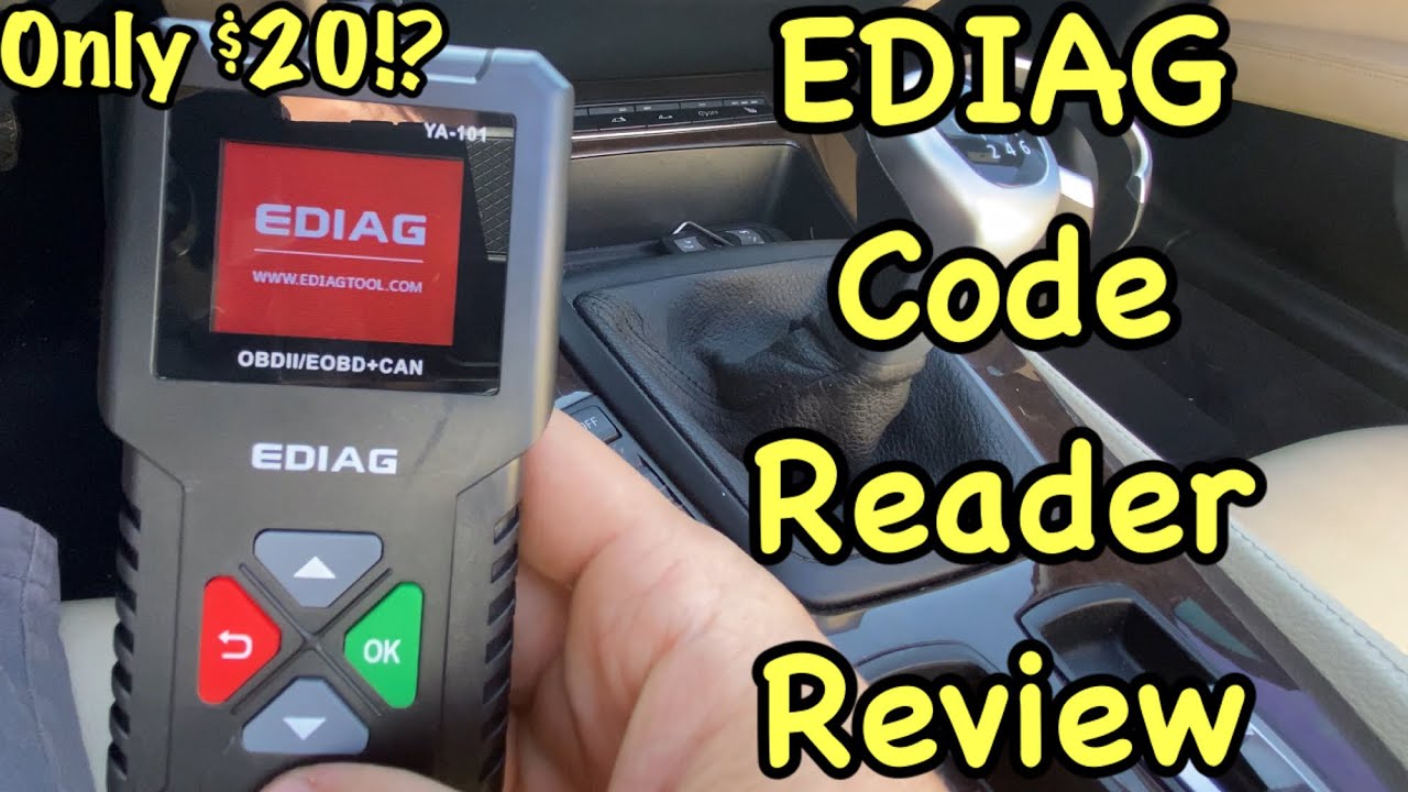 EDIAG YA101 OBD2 Code Reader Review