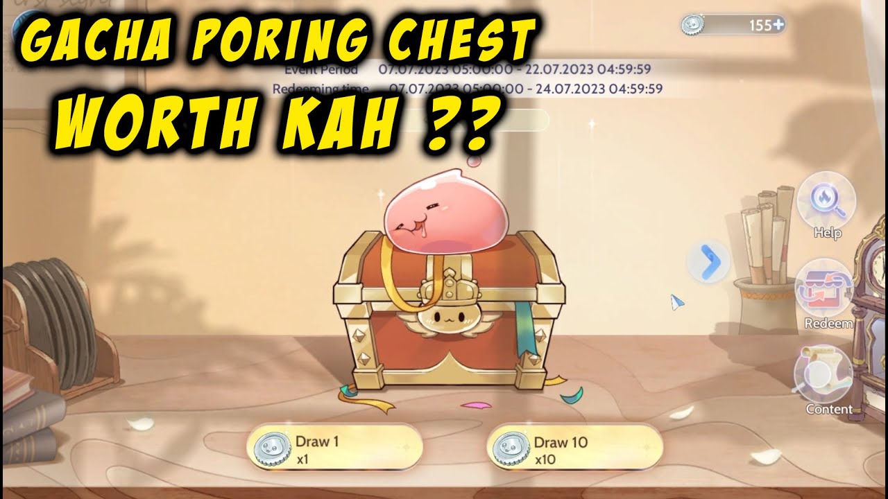 GACHA PORING CHEST, APAKAH WORTH ATAU RUNGKAD? - RAGNAROK ORIGIN [INDONESIA]