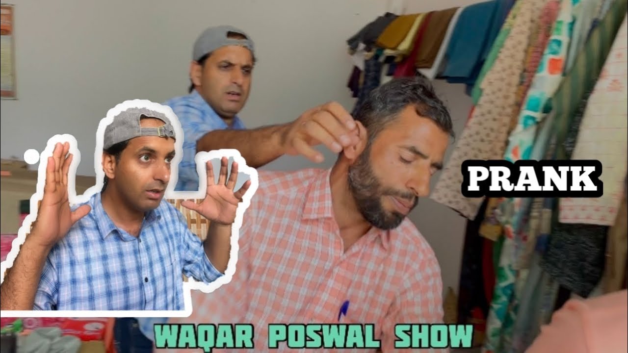 Tailor Shop Prank | Waqar Poswal Show