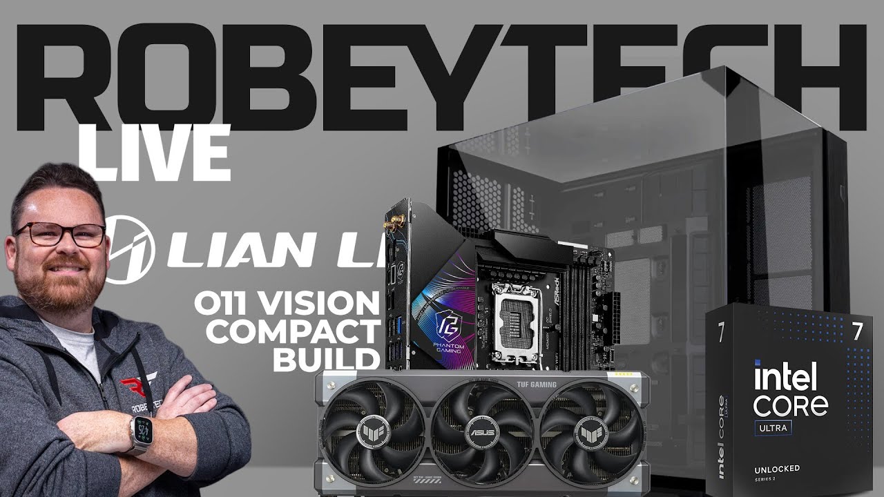 Building a $2800 Gaming PC in the Lian Li o11 Vision Compact