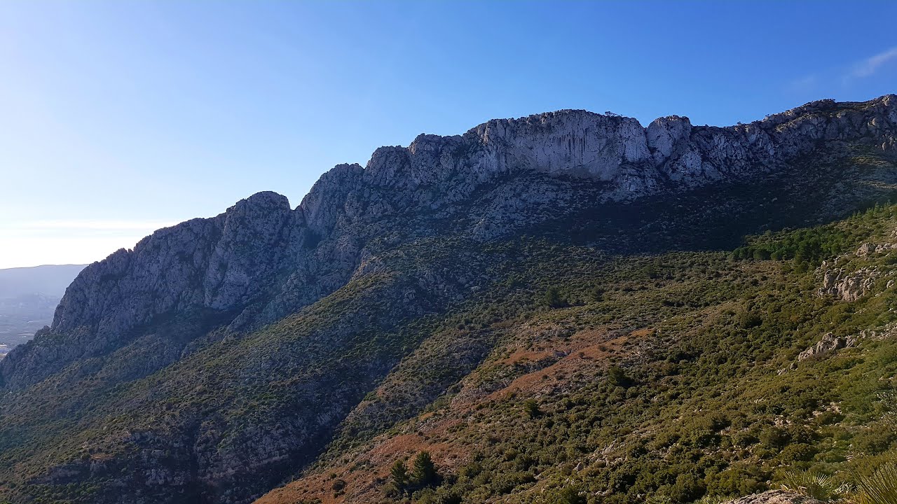 El Verger – Serra de Segària / Penya Roja / Cova Fosca / Parc l'Ombría de Segària (2021 Enero)