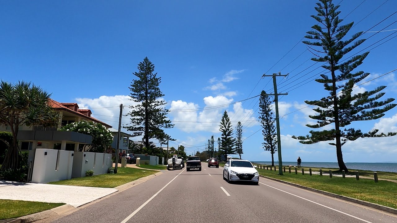 [4K] Beautiful Travel Capalaba, Alexandra Hills and Cleveland Lighthouse - Queensland, Australia