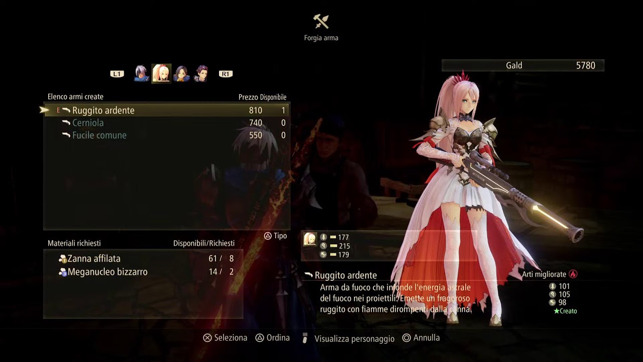 Inizio Tales of Arise gameplay ITA terzo giorno NON COMMENTATO
