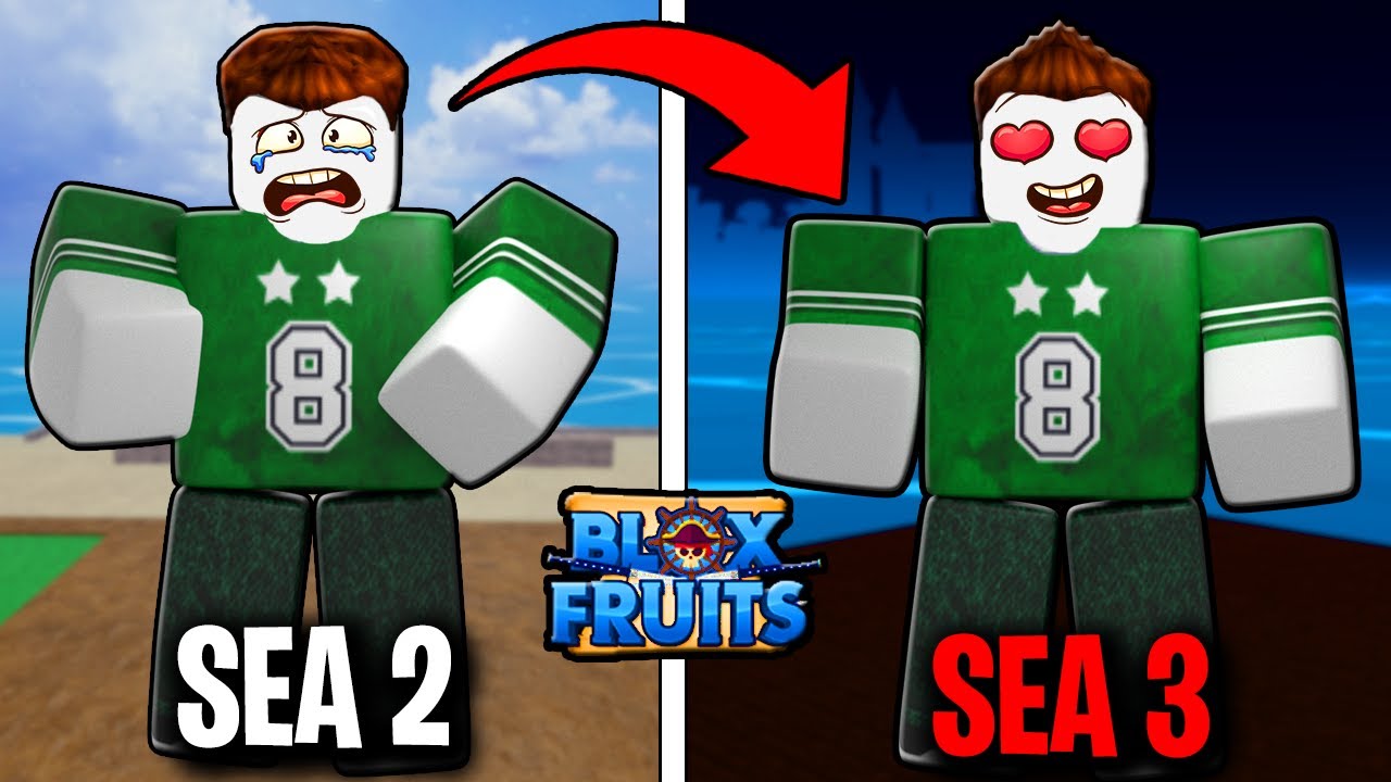 LLEGUE AL SEA 3 EN BLOX FRUITS 😮