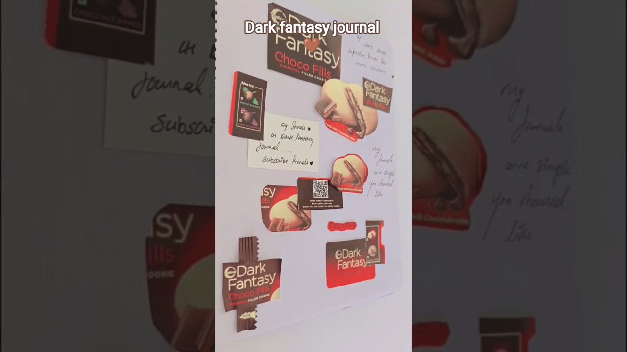 Dark fantasy journal ❤️🖤 