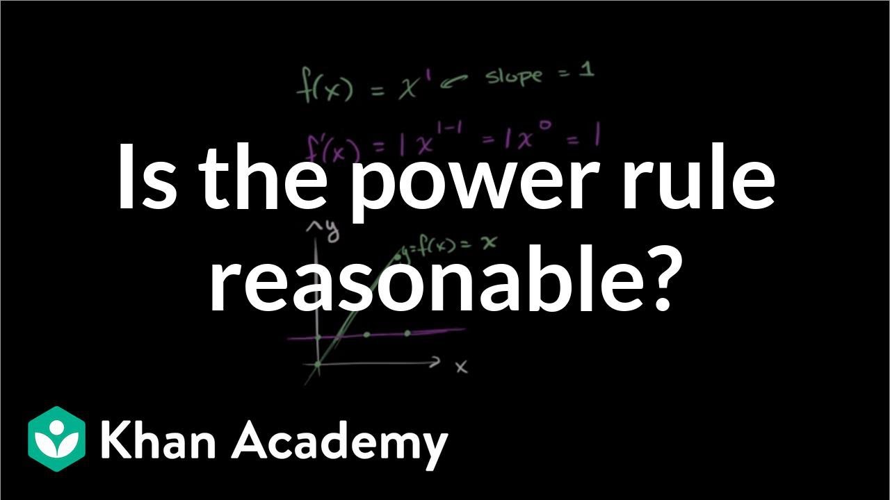 Justifying the power rule | Derivative rules | AP Calculus AB | Khan Academy