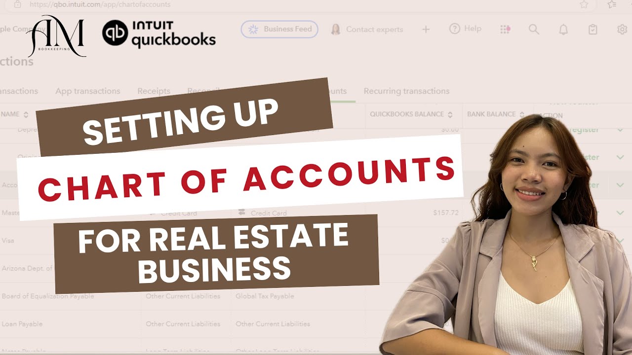 Setting Up Chart of Accounts for Real Estate Businesses | QuickBooks Online
