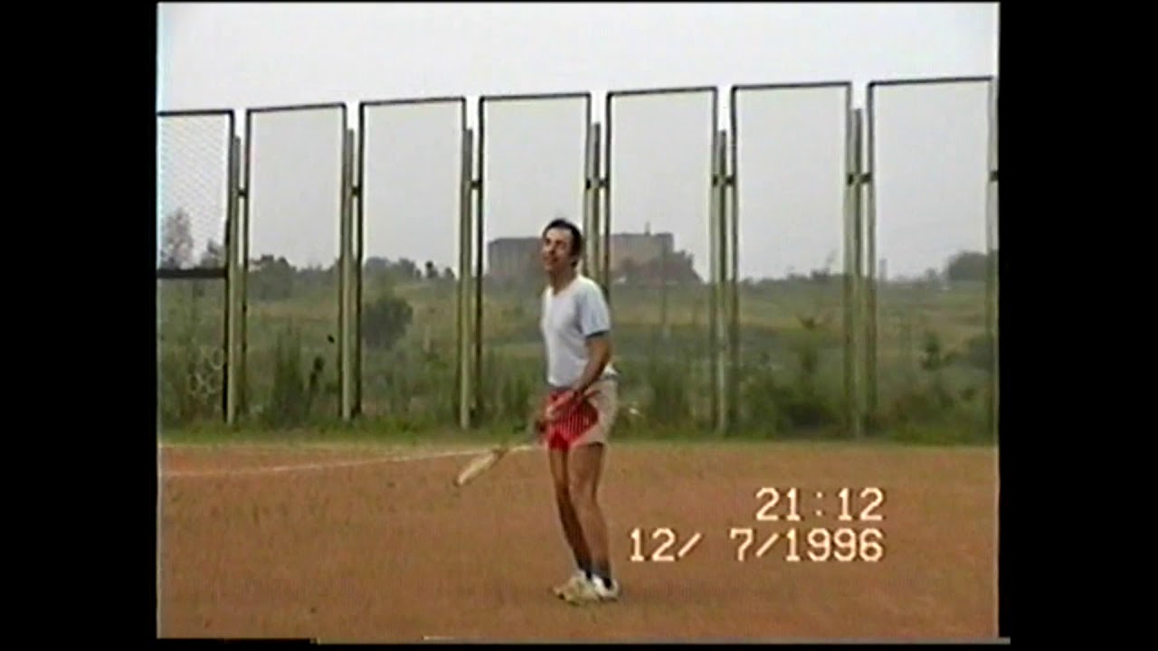 Хабаровск. Теннисный корт ХГТУ - июль 1996г.