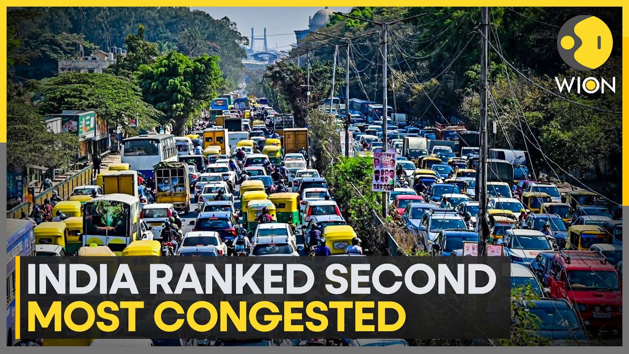 India Second Most Congested Asian Country, Bengaluru Tops Global Traffic Charts | WION