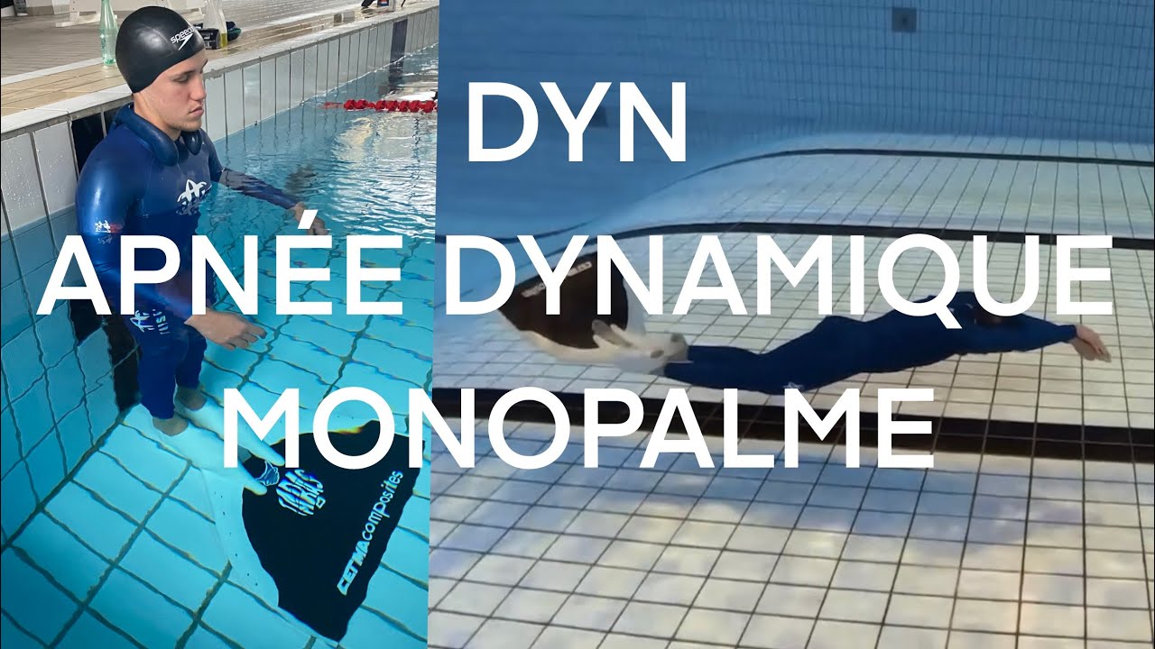 250m DYN training / entraînement d’apnée dynamique monopalme
