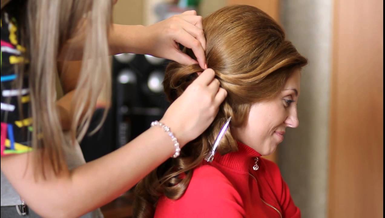 Объёмный жгут на бок | Авторские причёски | Лена Роговая | Hairstyles by REM | Copyright ©