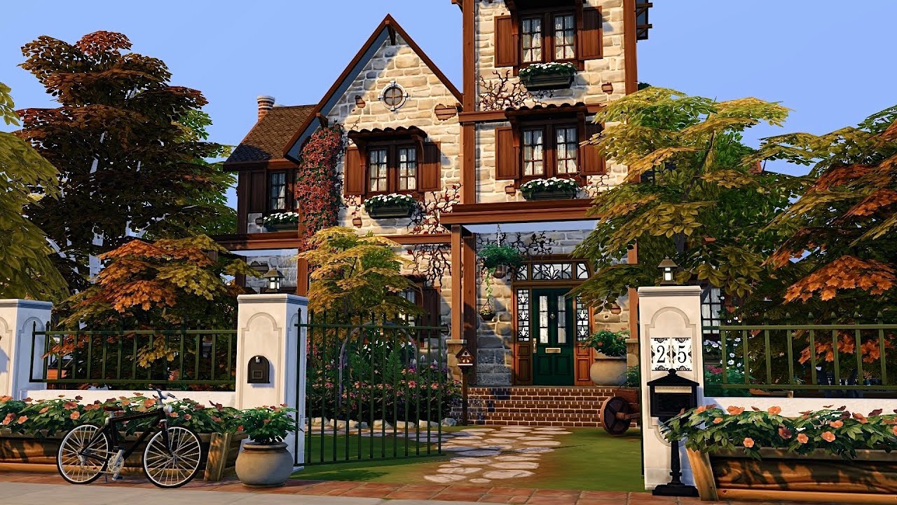 Old House • The Sims 4 • No CC | Slow Motion