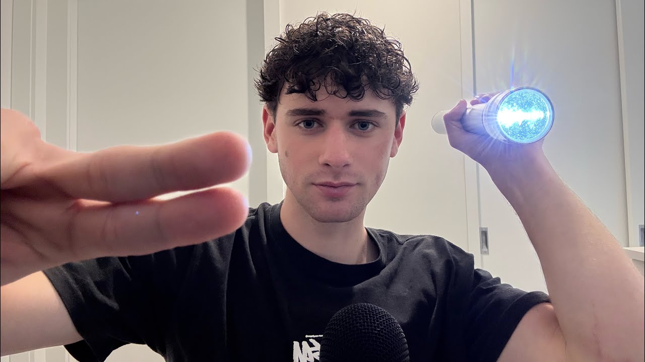 ASMR | Быстрое 4-минутное обследование черепных нервов