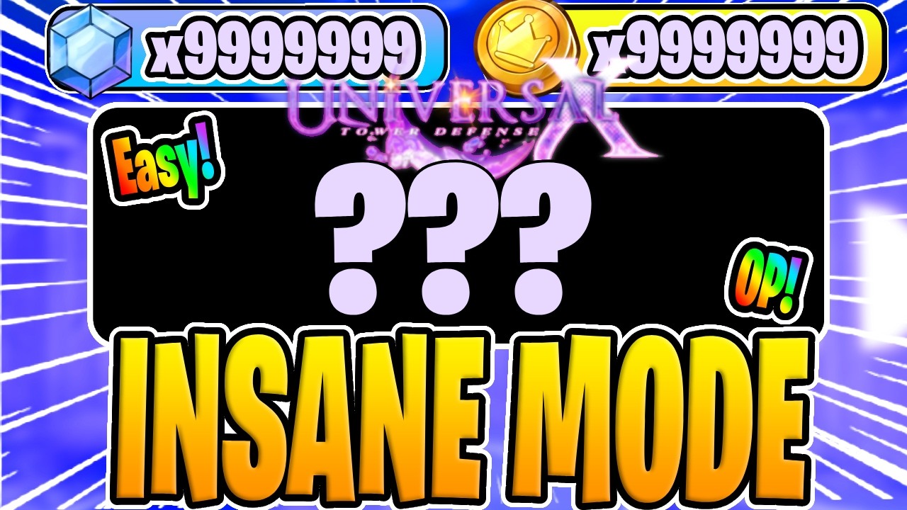 You NEED to Farm This *INSANE* Game Mode in Universal Tower Defence!
