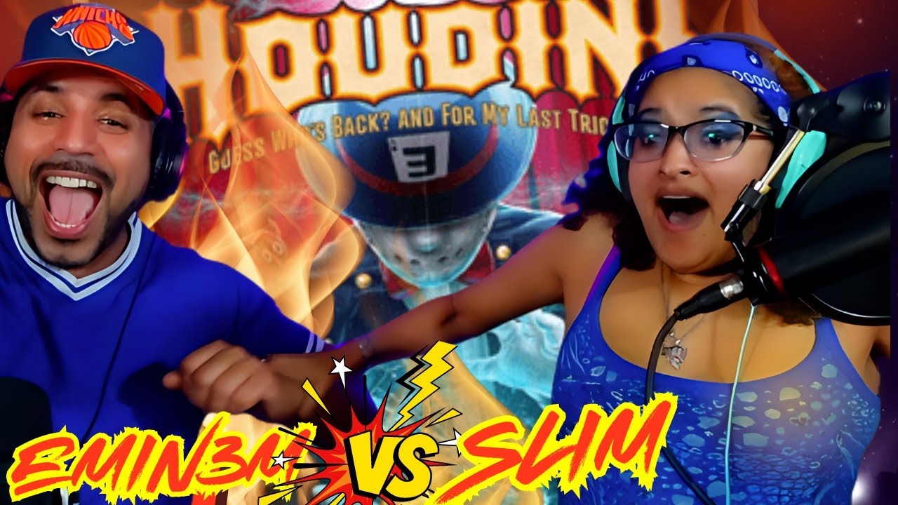 Eminem Houdini || guess who’s BACK!! (couples Reaction)