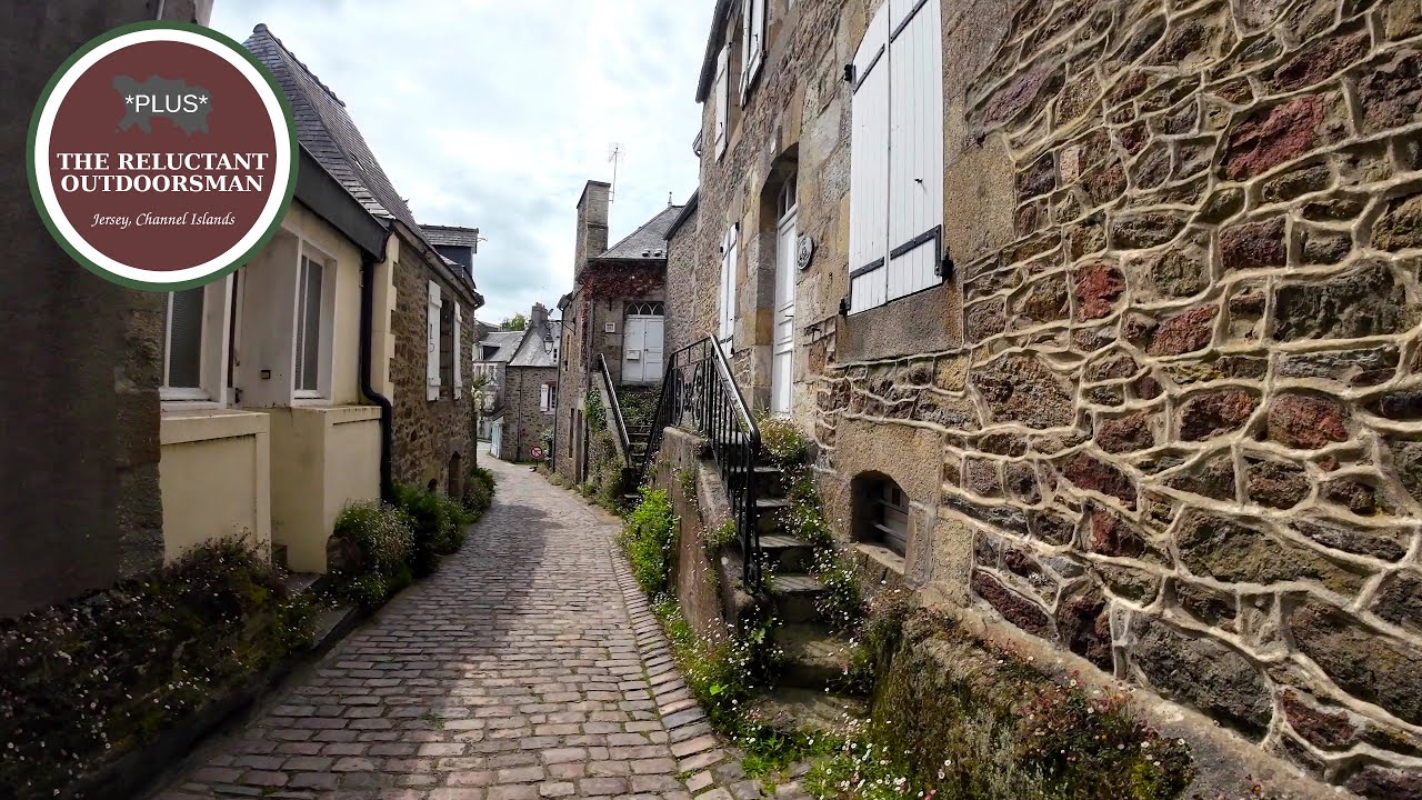 Walking through Saint-Briac-sur-Mer to the coast (Part 1) #france #travel #walking