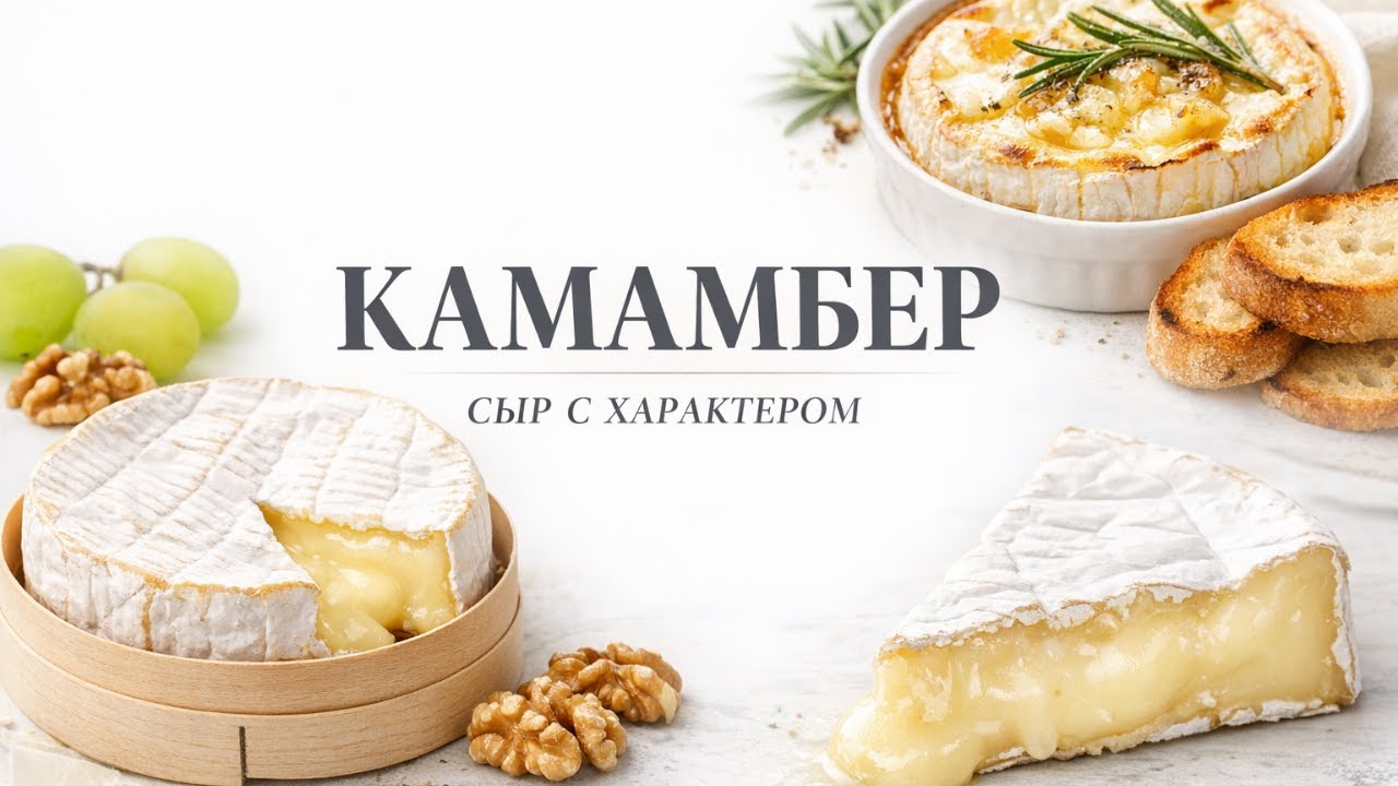 Камамбер — французский сыр с живой историей